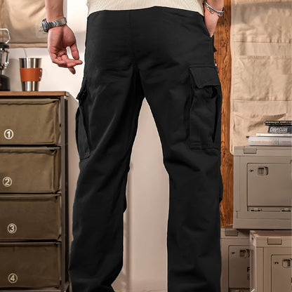 Men's Tactical Cargo Pants with Multiple Pockets