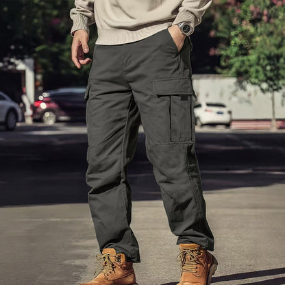 Men's Tactical Cargo Pants with Multiple Pockets