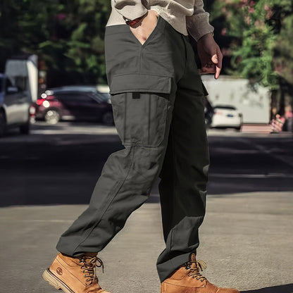 Men's Tactical Cargo Pants with Multiple Pockets