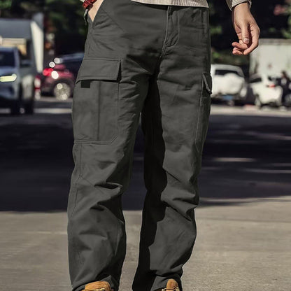 Men's Tactical Cargo Pants with Multiple Pockets