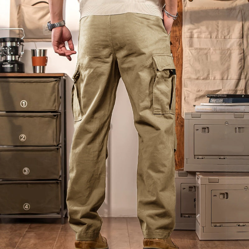 Men's Tactical Cargo Pants with Multiple Pockets