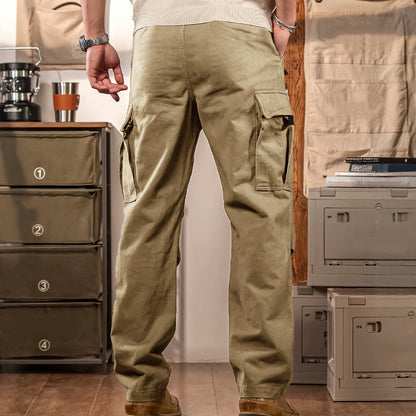Men's Tactical Cargo Pants with Multiple Pockets