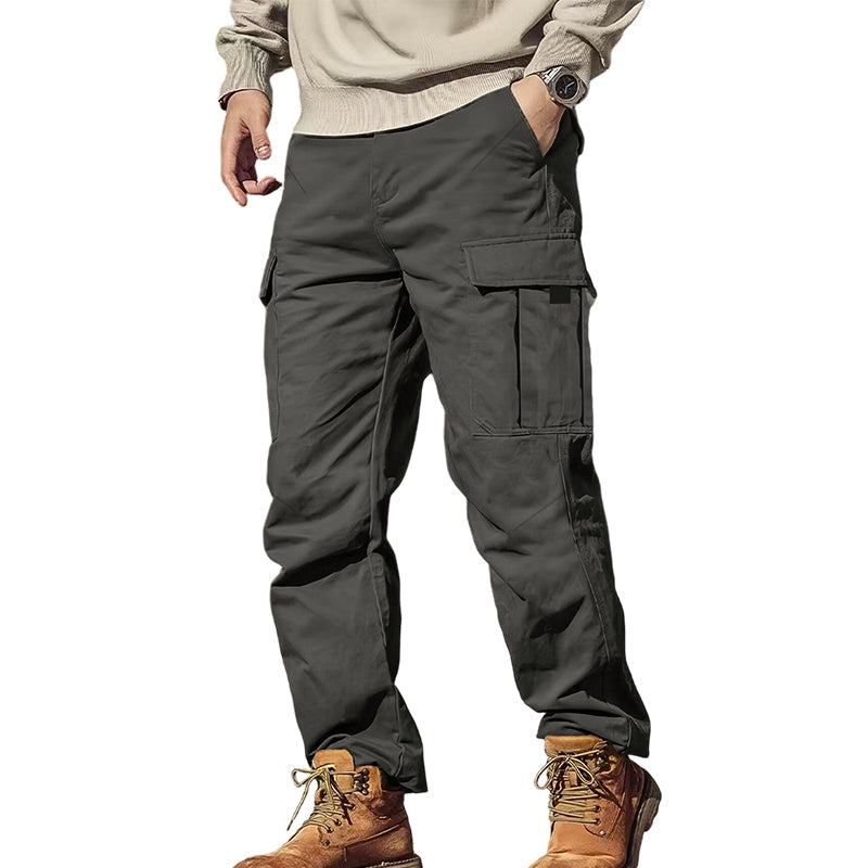 Men's Tactical Cargo Pants with Multiple Pockets