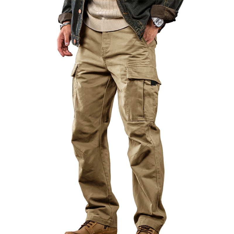 Men's Tactical Cargo Pants with Multiple Pockets