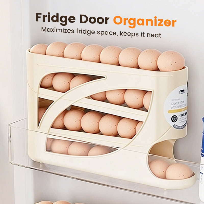 🔥Hot New Arrivals🥚✨Space-Saving Fridge Egg Storage Organizer