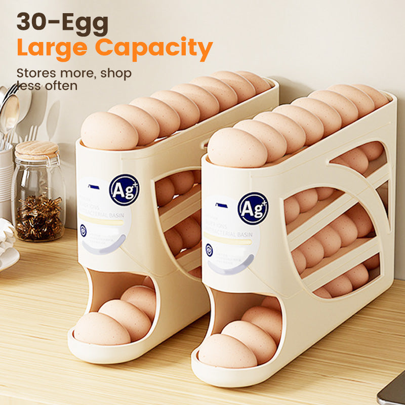 🔥Hot New Arrivals🥚✨Space-Saving Fridge Egg Storage Organizer