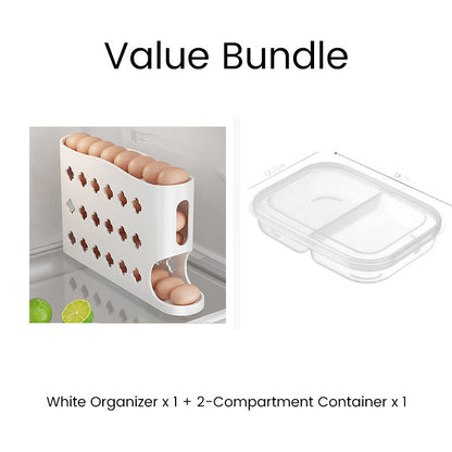 🔥Hot New Arrivals🥚✨Space-Saving Fridge Egg Storage Organizer
