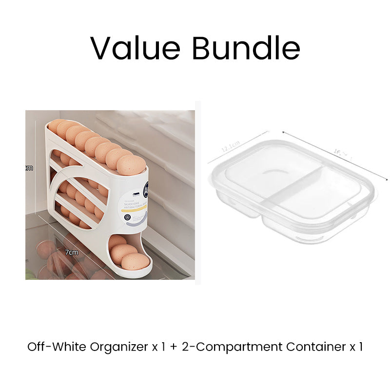 🔥Hot New Arrivals🥚✨Space-Saving Fridge Egg Storage Organizer