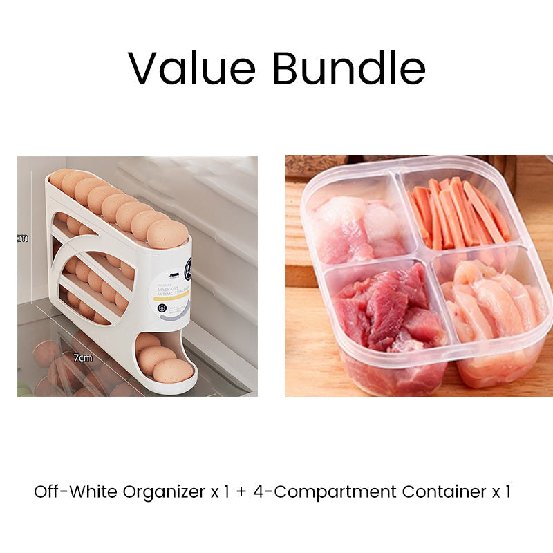 🔥Hot New Arrivals🥚✨Space-Saving Fridge Egg Storage Organizer