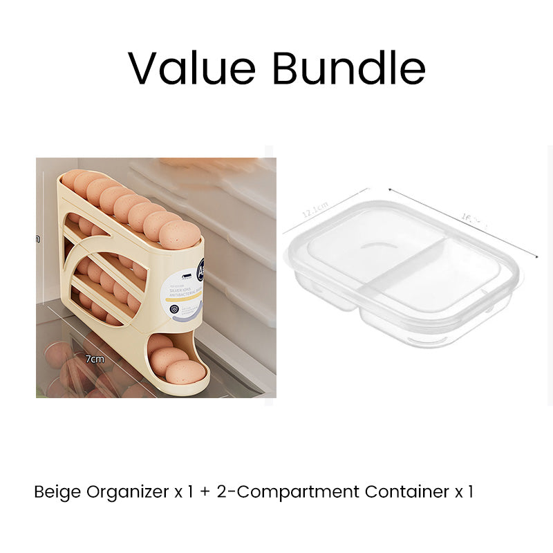 🔥Hot New Arrivals🥚✨Space-Saving Fridge Egg Storage Organizer