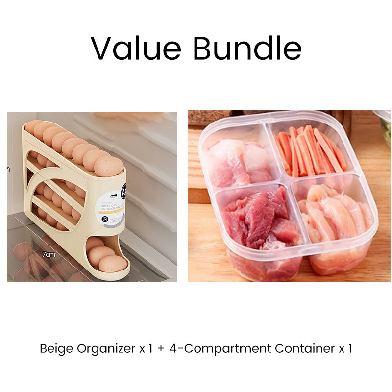 🔥Hot New Arrivals🥚✨Space-Saving Fridge Egg Storage Organizer