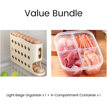 🔥Hot New Arrivals🥚✨Space-Saving Fridge Egg Storage Organizer