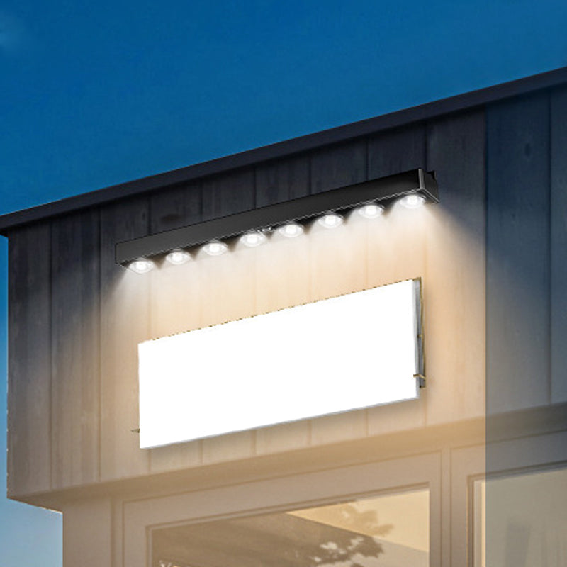 High-Brightness Solar Wall Light for Patio & Signs
