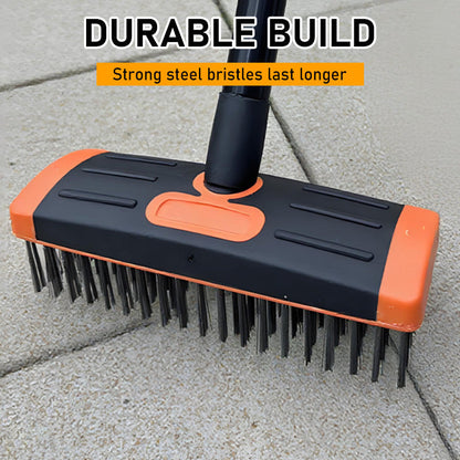 🌿50% OFF NOW!🧹 3-in-1 Weeding Wire Brush Tools Set – Durable Steel Brushes, Ergonomic Handle & Perfect for Patios, Driveways & Garden Paths 🏡⚡ Delivered within 5 working days!