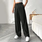 Women’s Solid High Waist Wide-Leg Pants