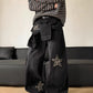 Unisex Star Patch Baggy Jeans