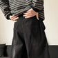Unisex Star Patch Baggy Jeans