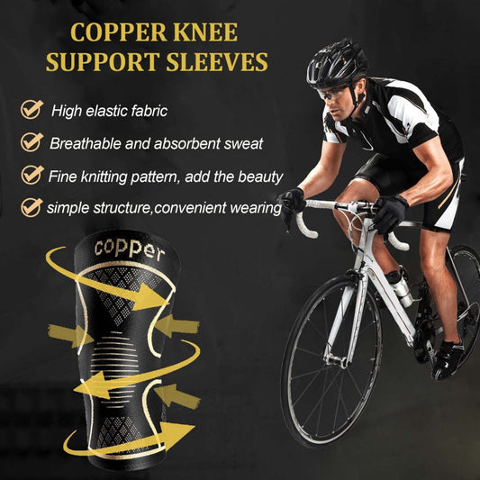 Copper Compression Knee Brace