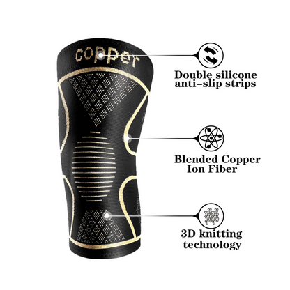 Copper Compression Knee Brace