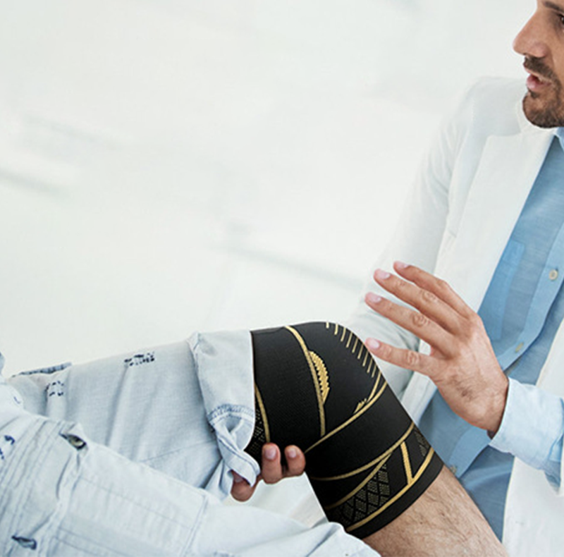 Copper Compression Knee Brace