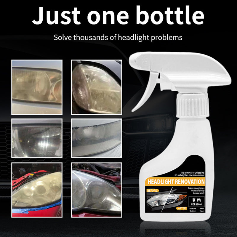 📢📢50% OFF !! ⏰50K+ SOLD!🛠️🚗Car Headlight Restoration Spray