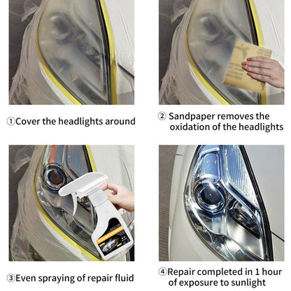 📢📢50% OFF !! ⏰50K+ SOLD!🛠️🚗Car Headlight Restoration Spray