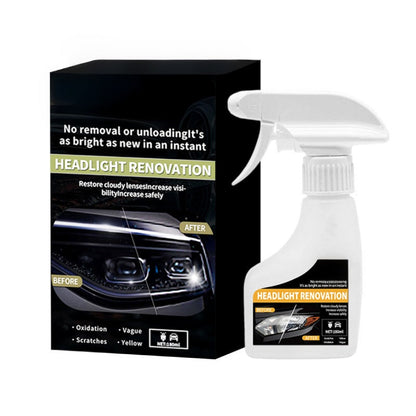 📢📢50% OFF !! ⏰50K+ SOLD!🛠️🚗Car Headlight Restoration Spray