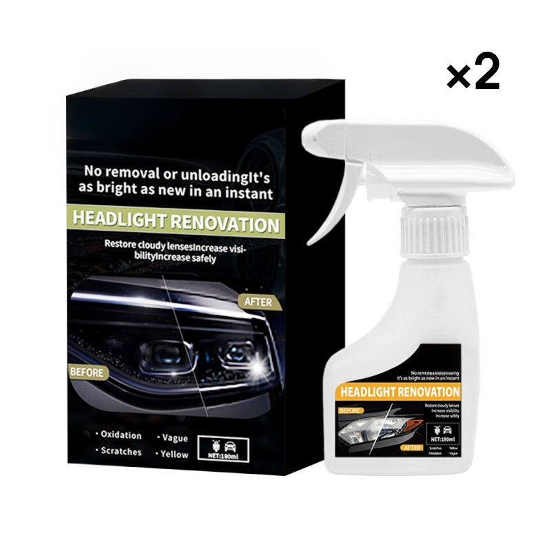 📢📢50% OFF !! ⏰50K+ SOLD!🛠️🚗Car Headlight Restoration Spray