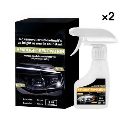 📢📢50% OFF !! ⏰50K+ SOLD!🛠️🚗Car Headlight Restoration Spray