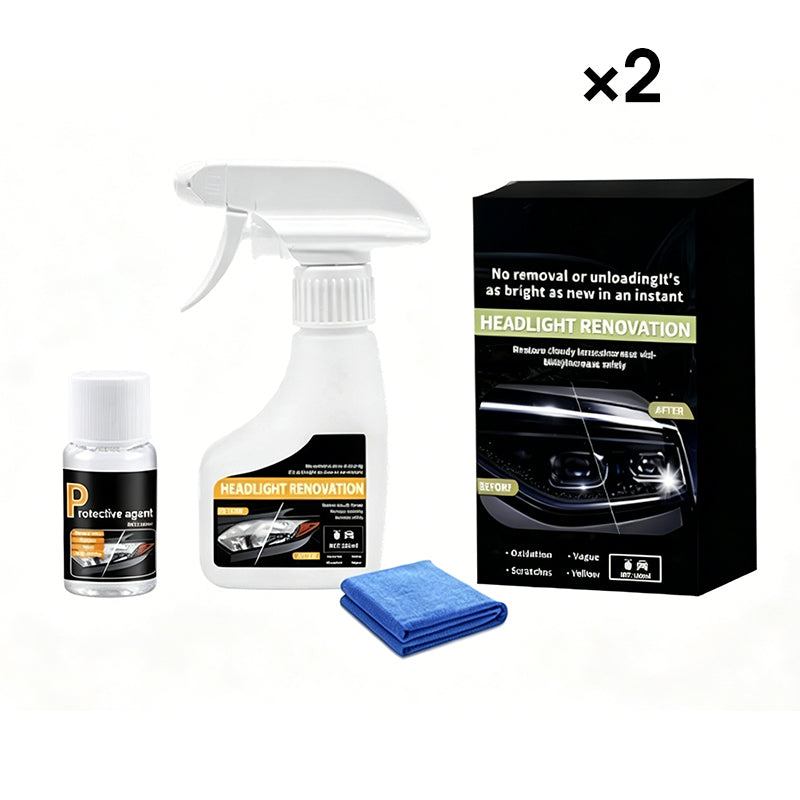 📢📢50% OFF !! ⏰50K+ SOLD!🛠️🚗Car Headlight Restoration Spray