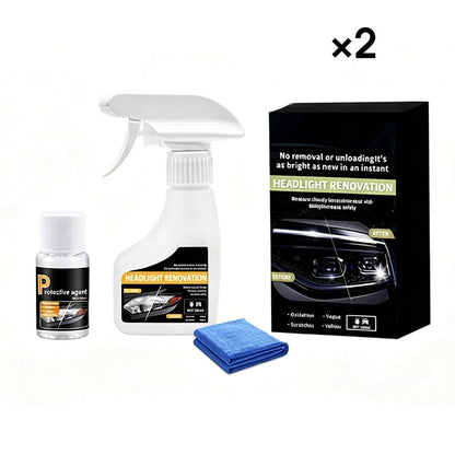 📢📢50% OFF !! ⏰50K+ SOLD!🛠️🚗Car Headlight Restoration Spray