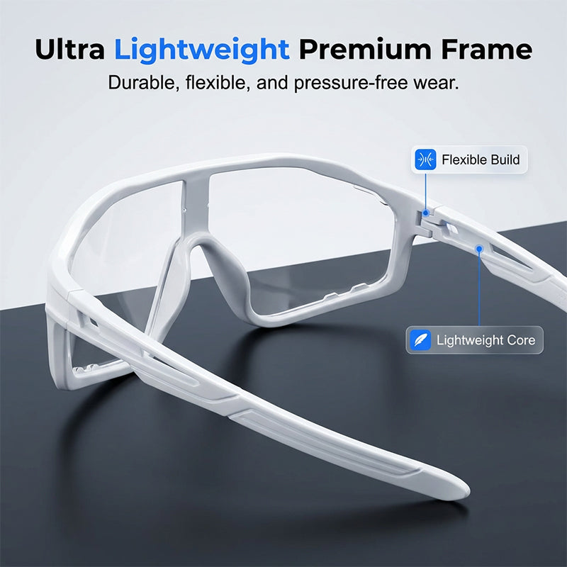 🛒 🕶️ LIMITED-TIME 66% OFF! ✨ Photochromic Cycling Sunglasses – UV400, Lightweight, Wraparound ✨