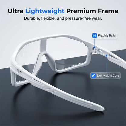 🛒 🕶️ LIMITED-TIME 66% OFF! ✨ Photochromic Cycling Sunglasses – UV400, Lightweight, Wraparound ✨