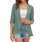 🌸 LIMITED-TIME 50% OFF! ✨ Women's Summer Lightweight Eyelet Cardigan – Breathable, Open, Stylish Cover-Up 🌊
