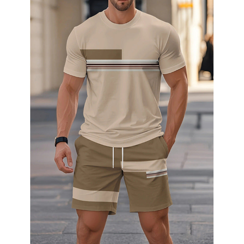 Men's T-Shirt & Shorts 2-Piece Set