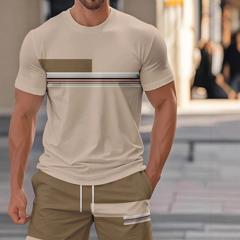 Men's T-Shirt & Shorts 2-Piece Set