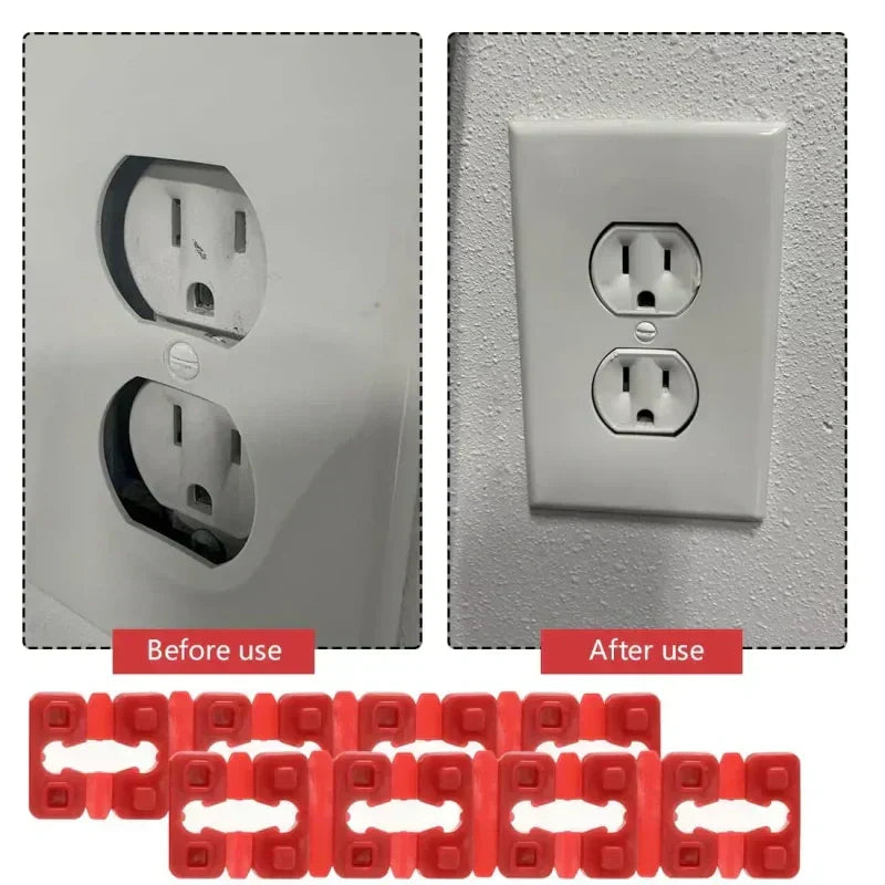 🔧 50% OFF NOW!🧱 Outlet Spacers for Electrical Box – Adjustable, Secure & Non-Conductive – DIY Electrical Essential 🛡️