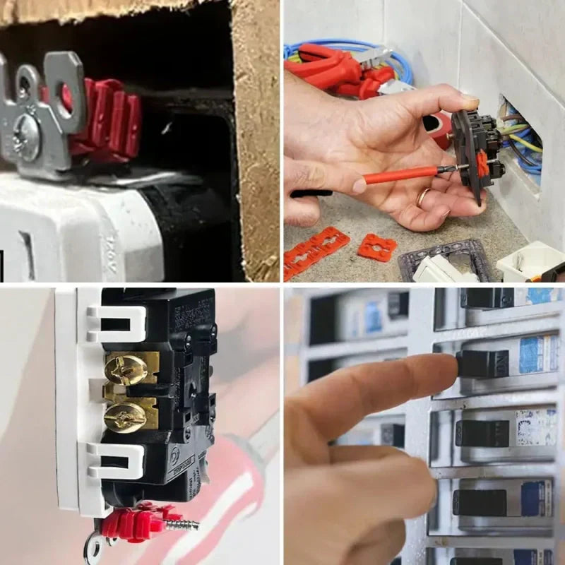 🔧 50% OFF NOW!🧱 Outlet Spacers for Electrical Box – Adjustable, Secure & Non-Conductive – DIY Electrical Essential 🛡️