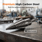 Heavy-Duty Firewood Splitting Drill Bit Set