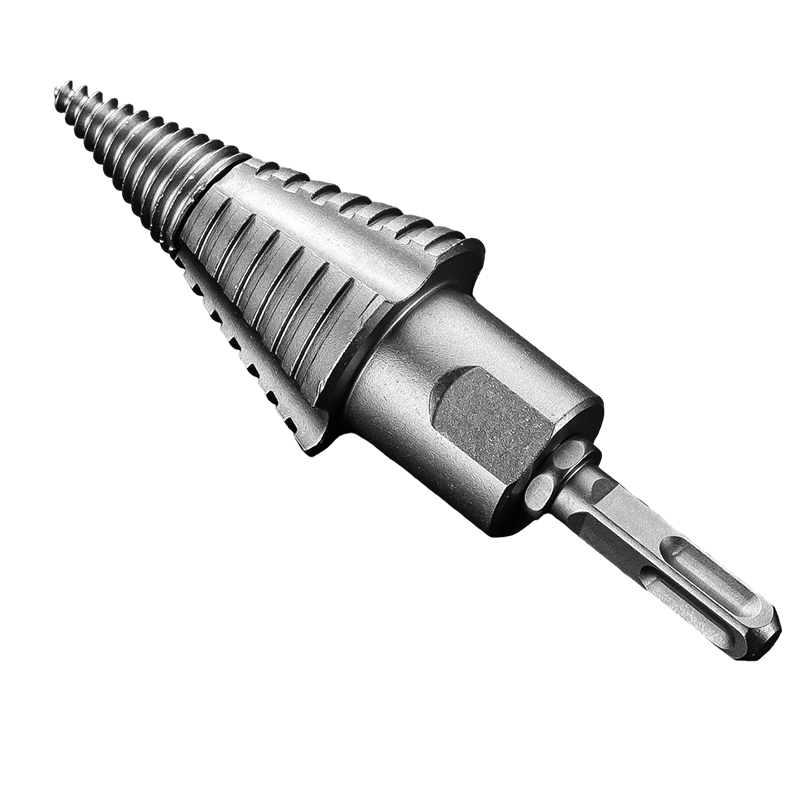 Heavy-Duty Firewood Splitting Drill Bit Set