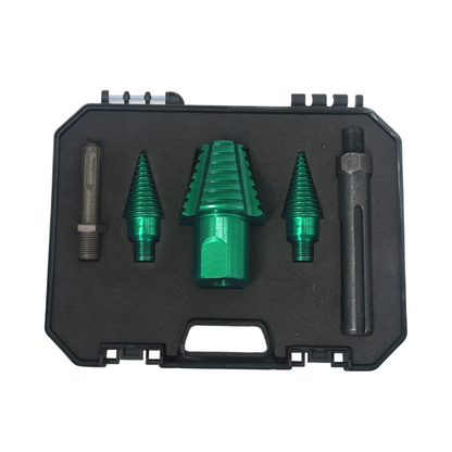 Heavy-Duty Firewood Splitting Drill Bit Set