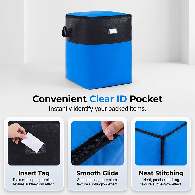 📦Buy 2 Get 1 Free NOW! 🧳 Collapsible Storage and Moving Bag – Heavy-duty handles & zippered closure 🏠