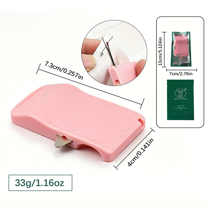 🧵 Sewing Seam Guide & Ripper – Multi-functional Tool, Easy Seam Allowance & Stitch Removal ✂️