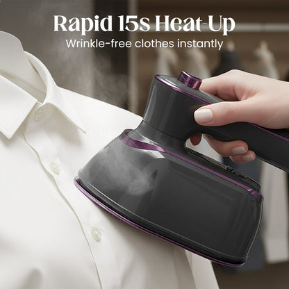 👚⚡Foldable Handheld Steamer with 180° Rotating Handle💥