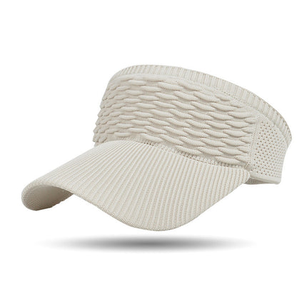 🕶️🌊🍹 LIMITED-TIME 50% OFF! Chic Knit Sun Visor Hat – Lightweight & Airy, Adds a Sporty Touch to Any Outfit – Ideal for Poolside Lounging, Beach Vacations or Outdoor Brunch 👙👗