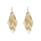 ⏳Time-Limited Special⏰Women's Elegant Cascading Hollow Leaf Earrings👂🍃