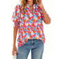 ⏳Time-Limited Special⏰Women’s Casual Floral Short Sleeve Shirt