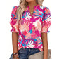 ⏳Time-Limited Special⏰Women’s Casual Floral Short Sleeve Shirt