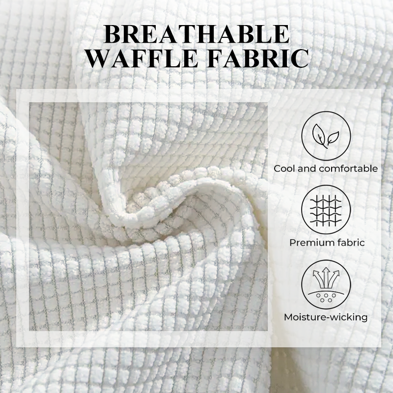 🩳 LIMITED-TIME 50% OFF! ✨ Men's Waffle Knit Shorts – Breathable, Drawstring, Casual Comfort 🧇