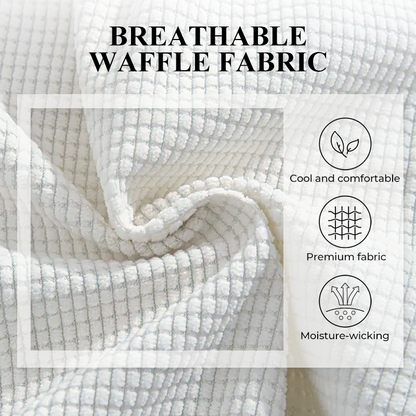 🩳 LIMITED-TIME 50% OFF! ✨ Men's Waffle Knit Shorts – Breathable, Drawstring, Casual Comfort 🧇